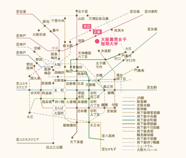 最寄り駅までのアクセス
